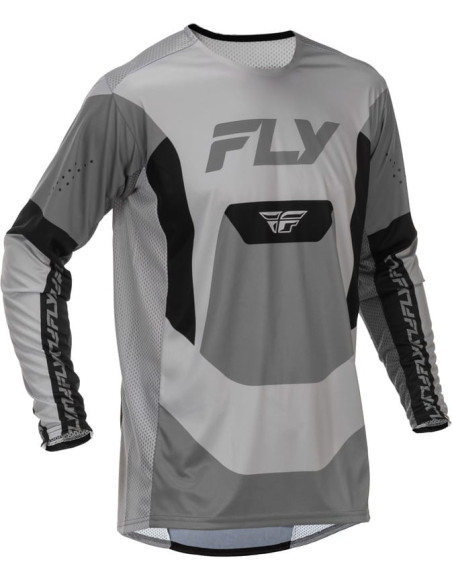 Maillot cross Fly Racing 2026 - Lite - Gris Noir