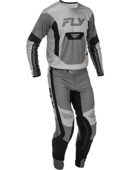 Maillot cross Fly Racing 2026 - Lite - Gris Noir