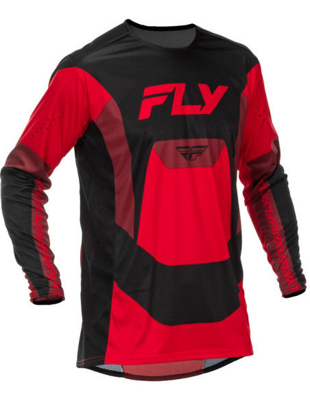 Maillot cross Fly Racing 2026 - Lite - Noir Rouge