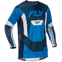 Maillot cross Fly Racing 2026 - Lite - Bleu Blanc