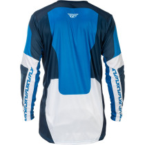 Maillot cross Fly Racing 2026 - Lite - Bleu Blanc 2