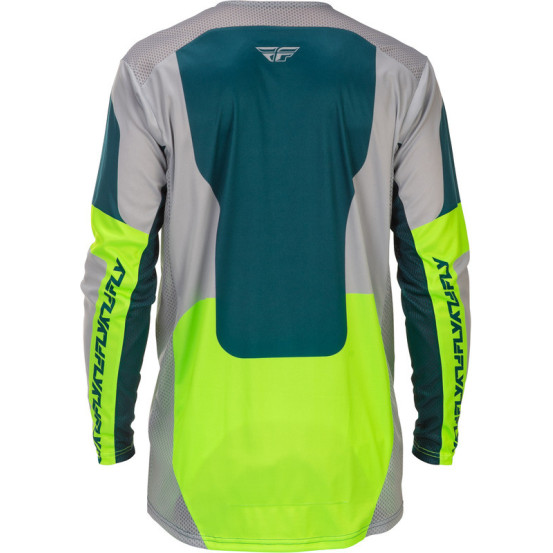 Maillot cross Fly Racing 2026 - Lite - Gris Vert