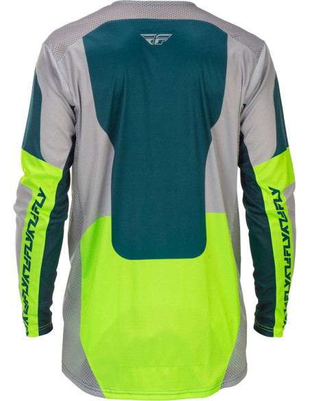 Maillot cross Fly Racing 2026 - Lite - Gris Vert