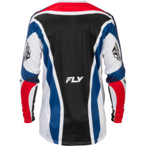 Maillot cross Fly Racing 2026 - Lite - Glory - Rouge Blanc Bleu 2