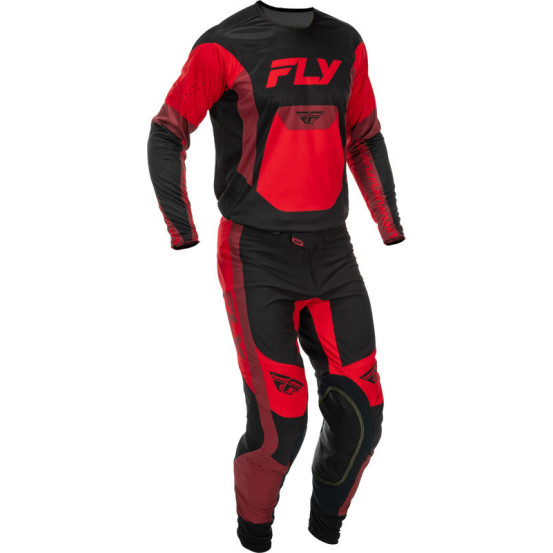 Pantalon cross Fly Racing 2026 - Lite - Noir Rouge