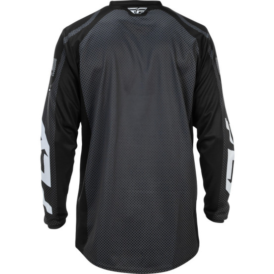 Maillot cross Fly Racing 2026 F-16 - Noir Blanc
