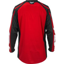 Maillot cross Fly Racing 2026 F-16 - Rouge Noir Blanc 2