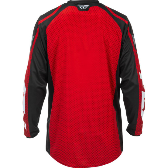 Maillot cross Fly Racing 2026 F-16 - Rouge Noir Blanc