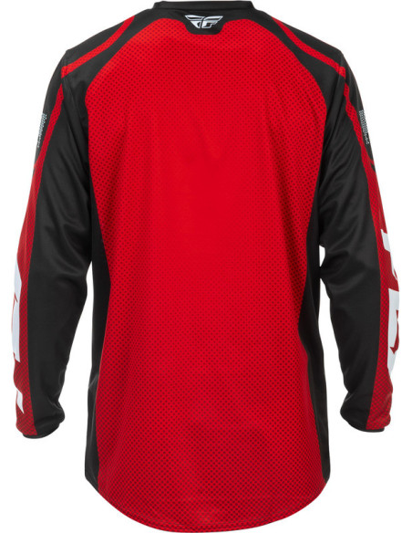 Maillot cross Fly Racing 2026 F-16 - Rouge Noir Blanc