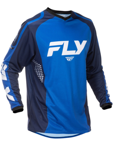 Maillot cross Fly Racing 2026 F-16 - Bleu Blanc