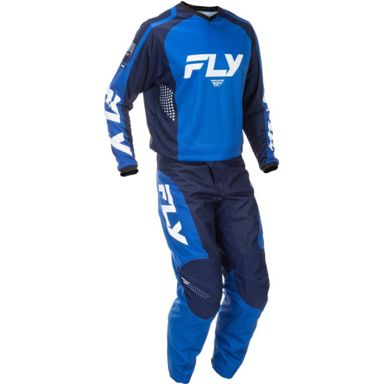 Maillot cross Fly Racing 2026 F-16 - Bleu Blanc