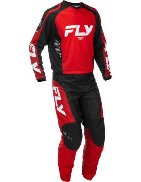 Pantalon cross Fly Racing 2026 F-16 - Rouge Noir Blanc