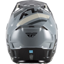 Casque cross Fly Racing 2026 Formula CP- Noir Gris Light Gris 2