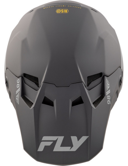 Casque cross Fly Racing 2026 Formula CC Objective - Noir Gris