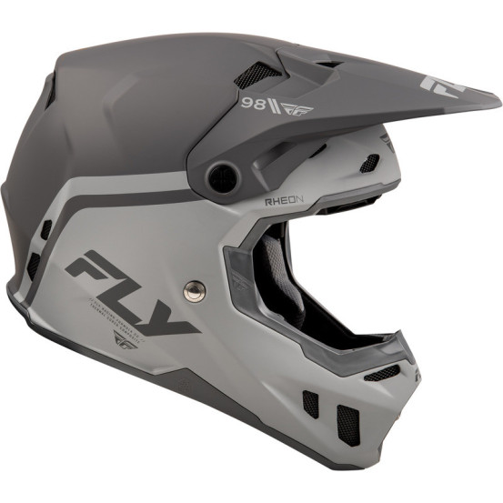 Casque cross Fly Racing 2026 Formula CC Objective - Noir Gris