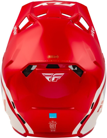 Casque cross Fly Racing 2026 Formula CC Objective - Rouge Blanc