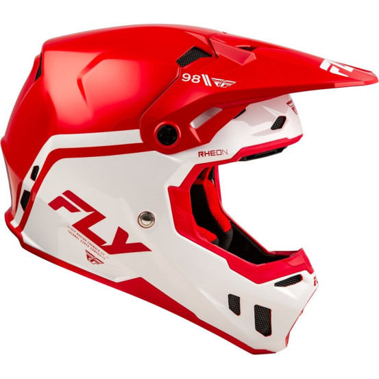 Casque cross Fly Racing 2026 Formula CC Objective - Rouge Blanc