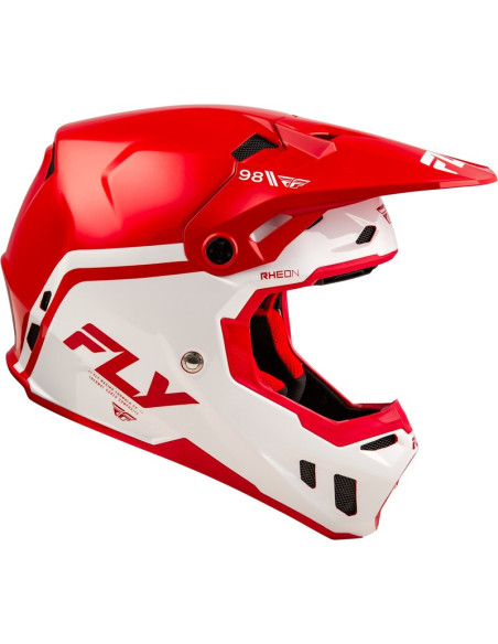 Casque cross Fly Racing 2026 Formula CC Objective - Rouge Blanc