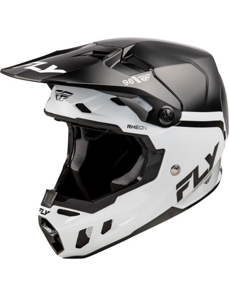 Casque cross Fly Racing 2026 Formula CC Objective - Noir Blanc