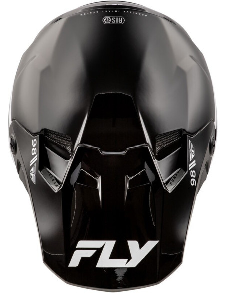Casque cross Fly Racing 2026 Formula CC Objective - Noir Blanc