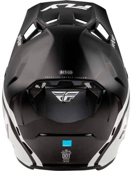 Casque cross Fly Racing 2026 Formula CC Objective - Noir Blanc