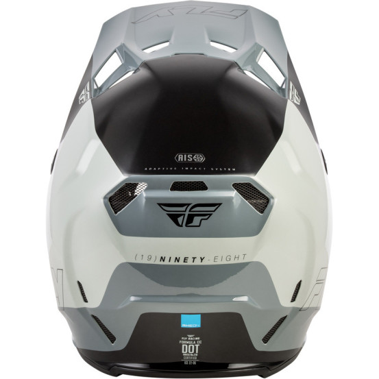 Casque cross Fly Racing 2026 Formula CC Glide - Gris Noir