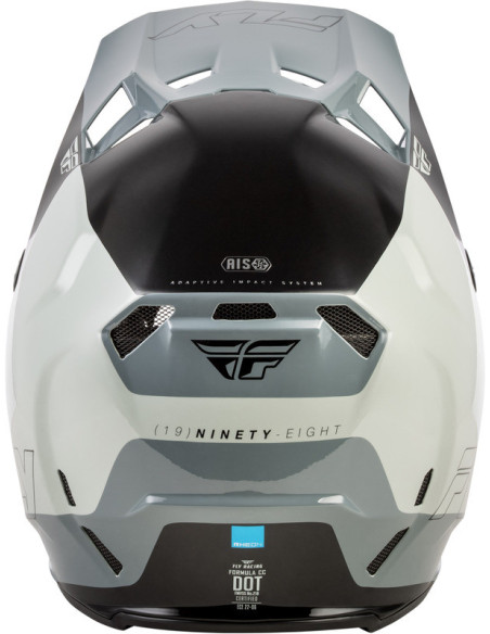 Casque cross Fly Racing 2026 Formula CC Glide - Gris Noir
