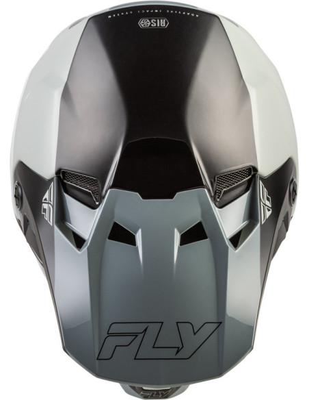 Casque cross Fly Racing 2026 Formula CC Glide - Gris Noir