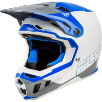 Casque moto Fly Racing 2026 Formula CC Glide - Bleu Gris
