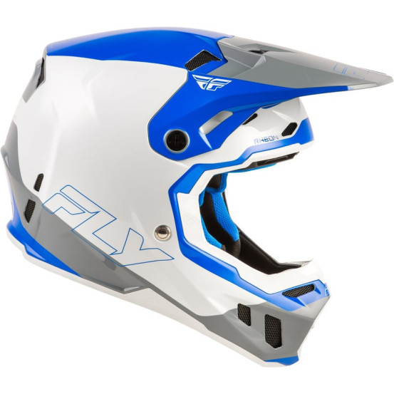 Casque moto Fly Racing 2026 Formula CC Glide - Bleu Gris