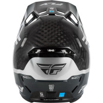 Casque Cross Fly Racing 2026 Formula Byte - Noir Carbon - Gris Argent 2