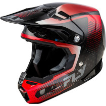 Casque cross Fly Racing 2026 Formula Carbon - Noir Carbon - Rouge
