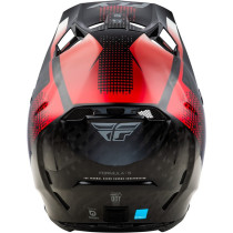Casque cross Fly Racing 2026 Formula Carbon - Noir Carbon - Rouge 2