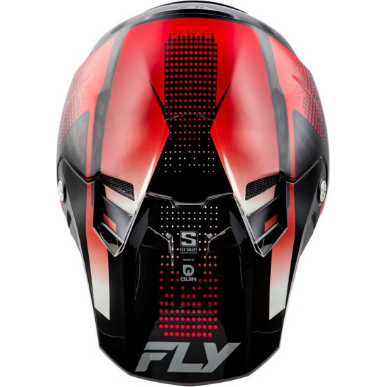 Casque cross Fly Racing 2026 Formula Carbon - Noir Carbon - Rouge