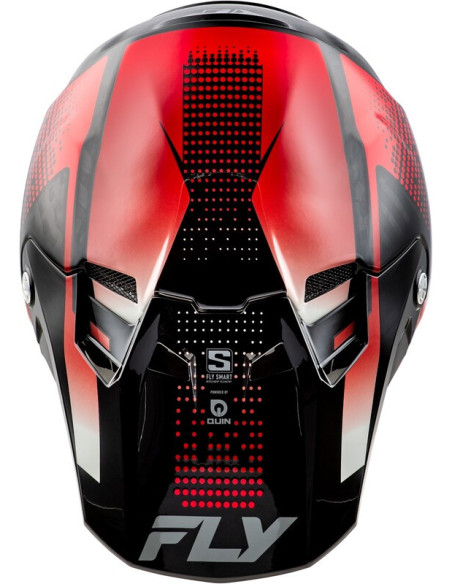 Casque cross Fly Racing 2026 Formula Carbon - Noir Carbon - Rouge