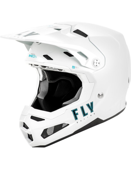Casque cross Fly Racing 2026 Formula Carbon - Solid - Blanc
