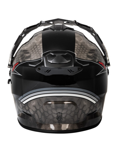 Casque cross Fly Racing 2026 Trekker Kryptek Conceal - Noir Gris Blanc