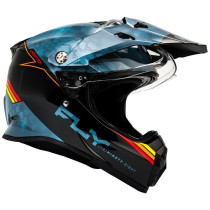 Casque cross Fly Racing 2026 Trekker Kryptek Conceal - Slate Noir Rouge 2