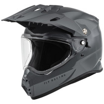 Casque cross Fly Racing 2026 Trekker Solid - Gris