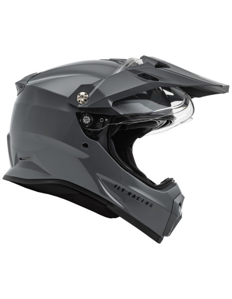 Casque cross Fly Racing 2026 Trekker Solid - Gris