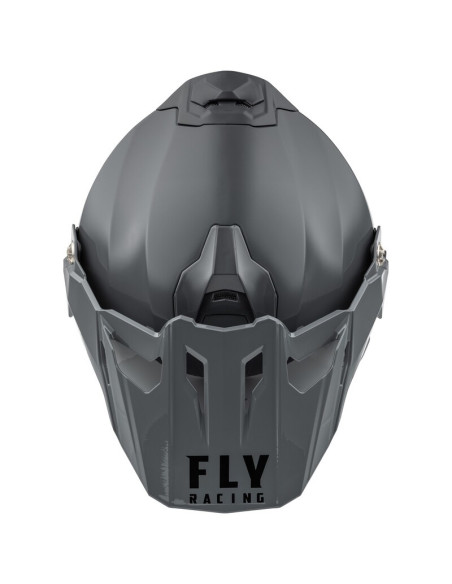 Casque cross Fly Racing 2026 Trekker Solid - Gris