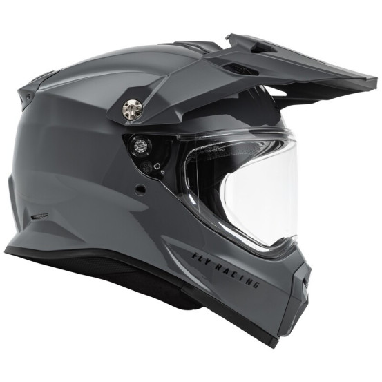 Casque cross Fly Racing 2026 Trekker Solid - Gris