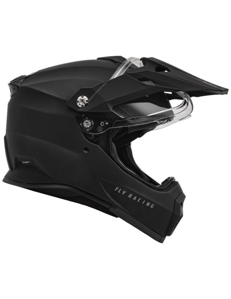 Casque cross Fly Racing 2026 Trekker Solid - Noir