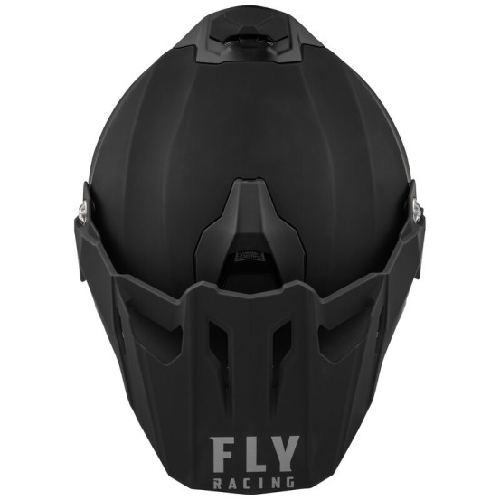 Casque cross Fly Racing 2026 Trekker Solid - Noir