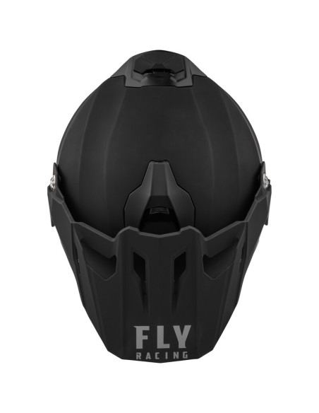 Casque cross Fly Racing 2026 Trekker Solid - Noir