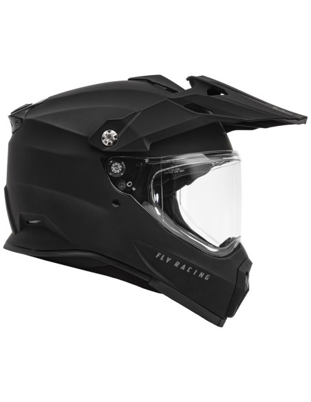 Casque cross Fly Racing 2026 Trekker Solid - Noir