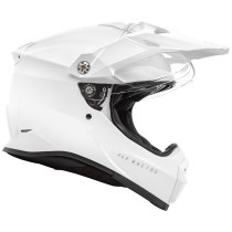 Casque cross Fly Racing 2026 Trekker Solid - Blanc 2