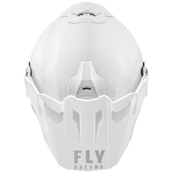 Casque cross Fly Racing 2026 Trekker Solid - Blanc