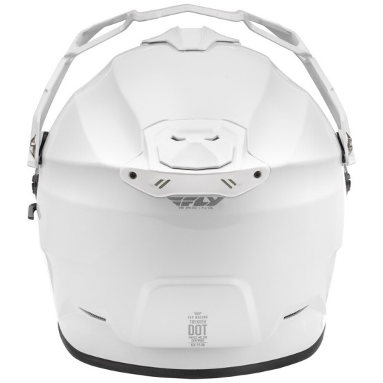Casque cross Fly Racing 2026 Trekker Solid - Blanc