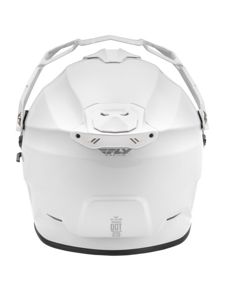 Casque cross Fly Racing 2026 Trekker Solid - Blanc